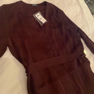 Express button down dress